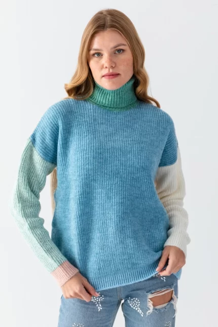 πουλοβερ γαλαζιο 1